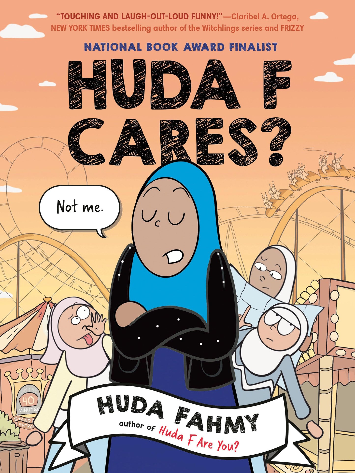 Huda F Cares book cover