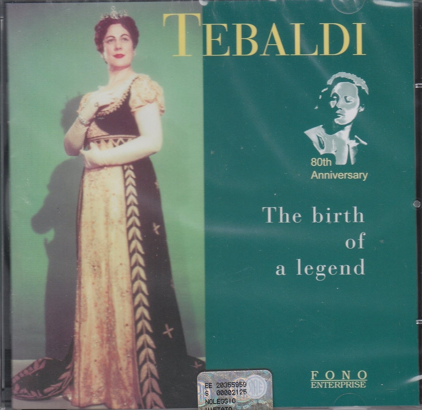 Tebaldi: The Birth of a Legend book cover