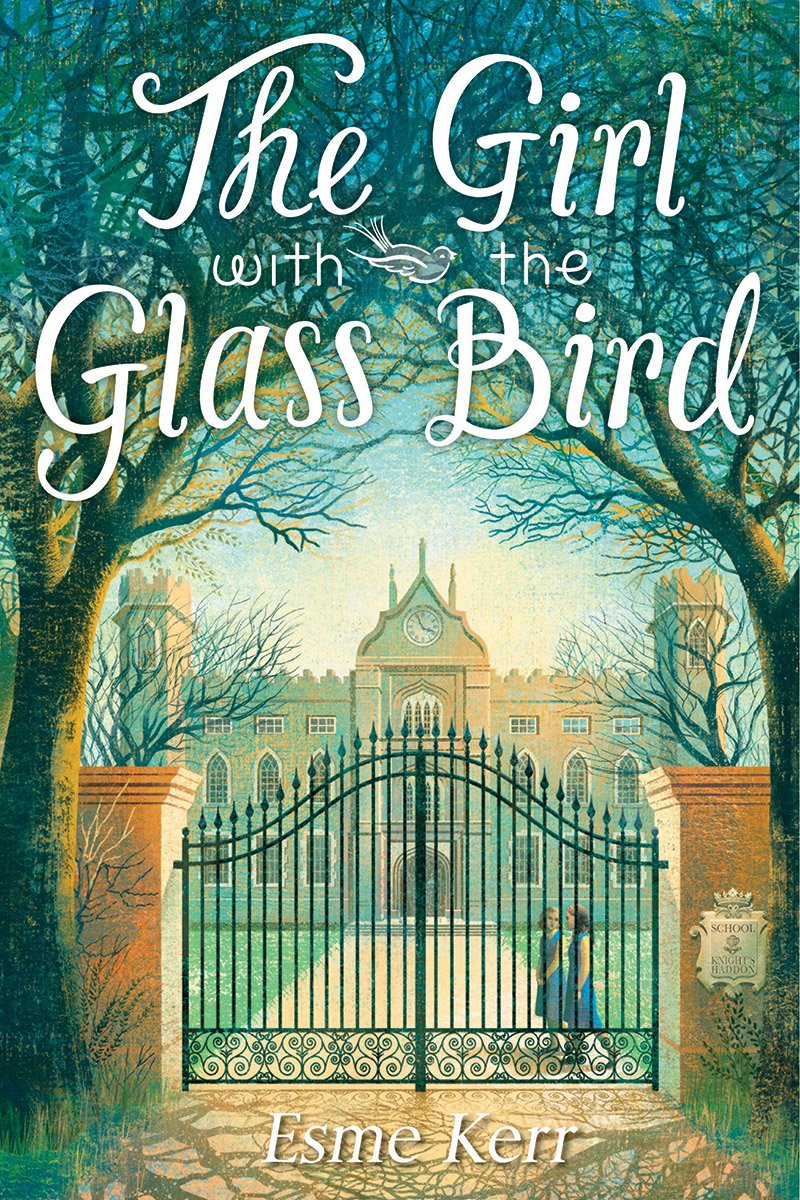 Girl with the Glass Bird: A Knight's Haddon Boarding School Mystery book cover