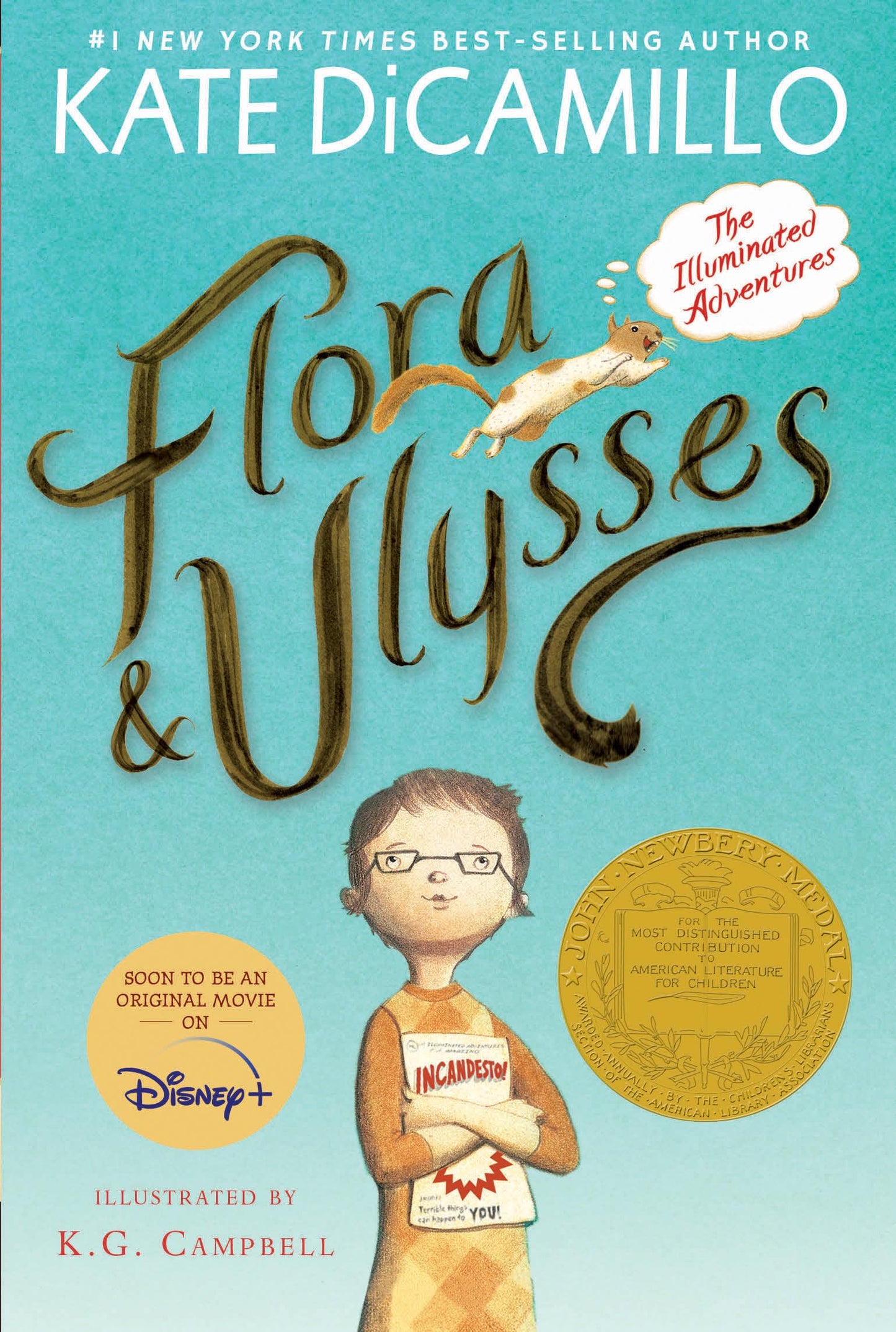 Flora and Ulysses: The Illuminated Adventures book cover