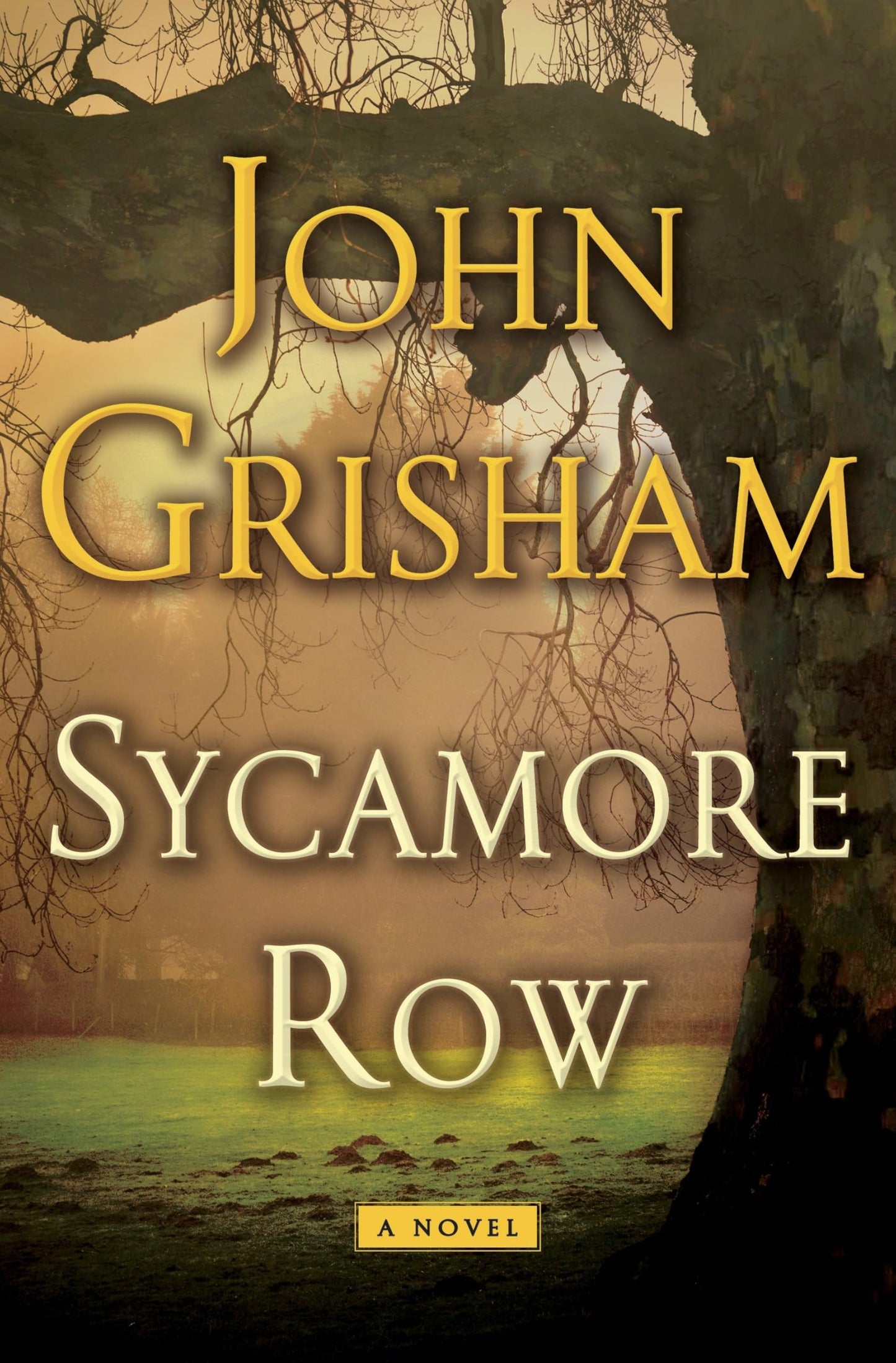 Sycamore Row book cover