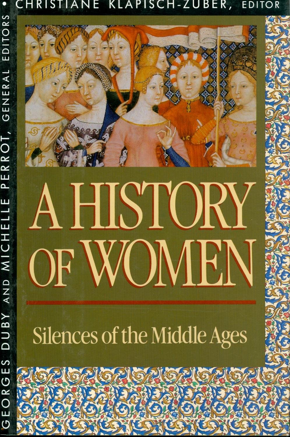 History of Women in the West, Volume II: Silences of the Middle Ages, book cover
