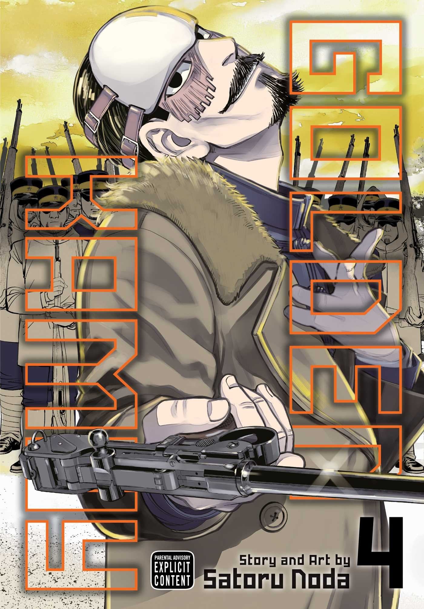 Golden Kamuy 4 book cover