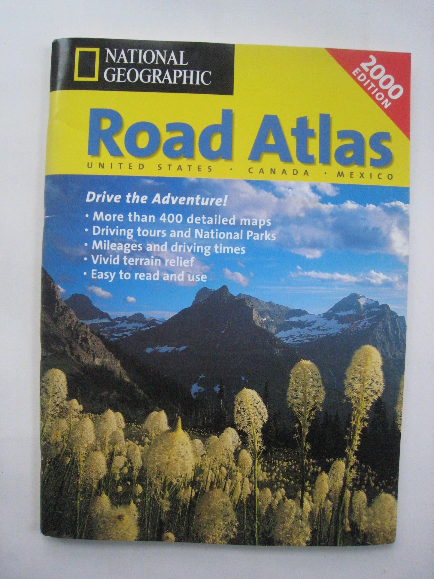 National Geographic Road Atlas: United States, Canada, Mexico (2000 Deluxe) book cover