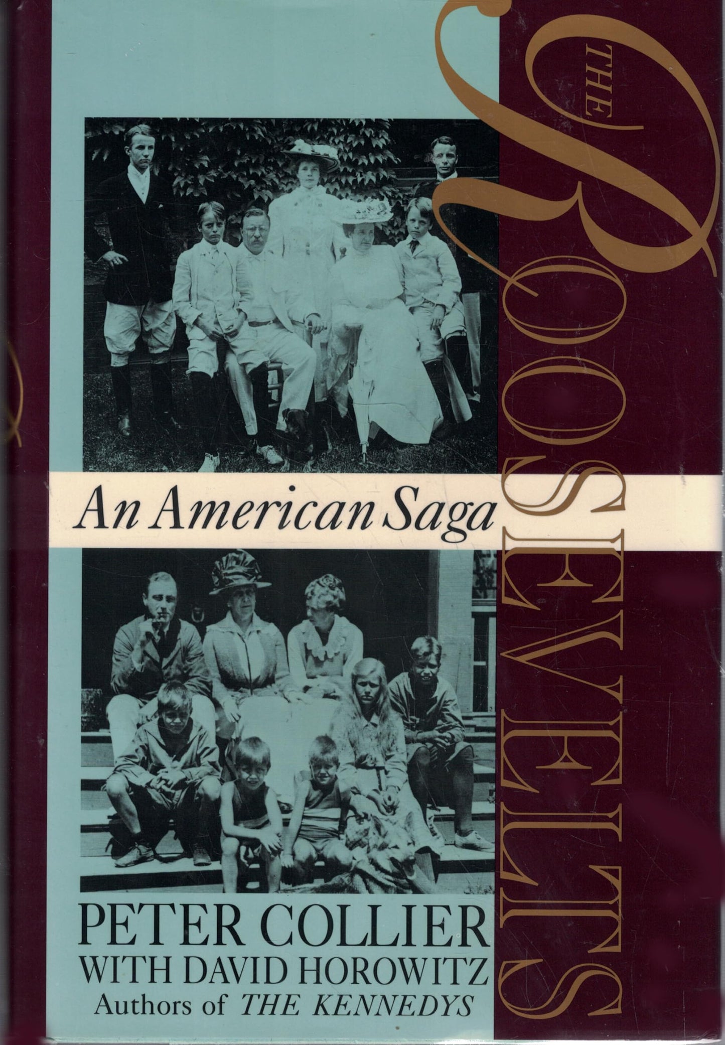 Roosevelts: An American Saga book cover