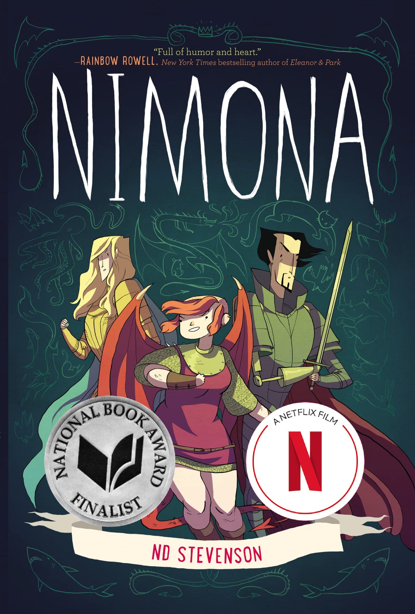 Nimona: A Netflix Film book cover