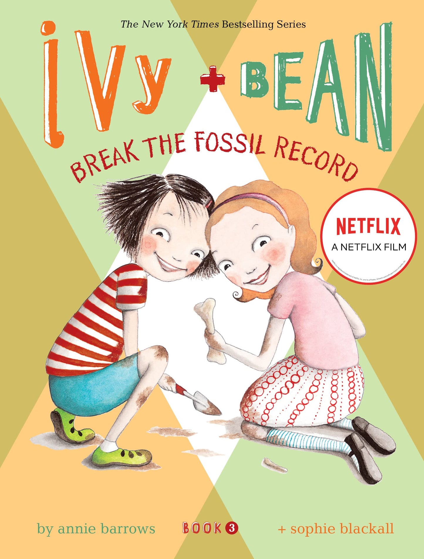 Ivy + Bean Break the Fossil Record book cover