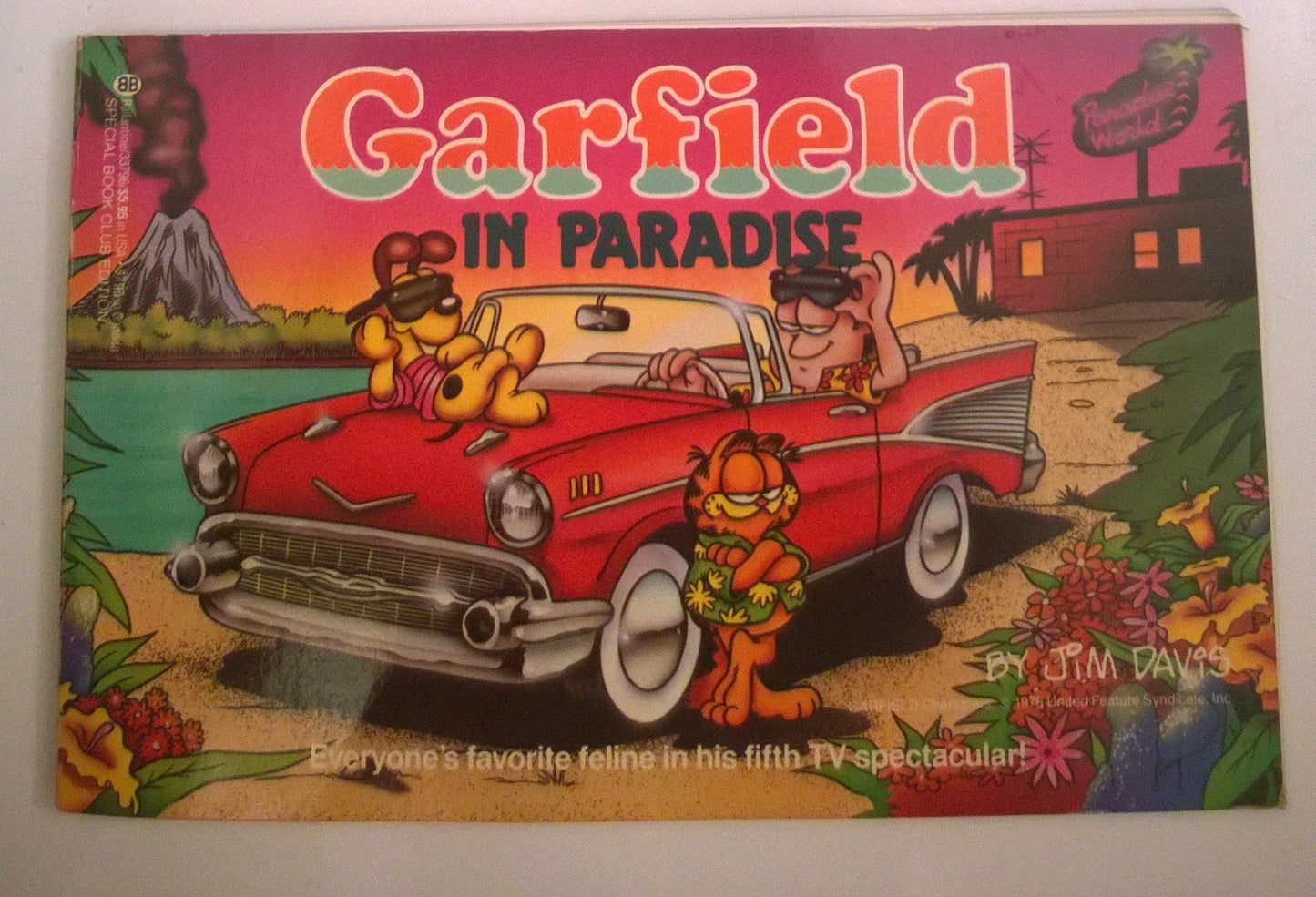 Garfield in Paradise book cover