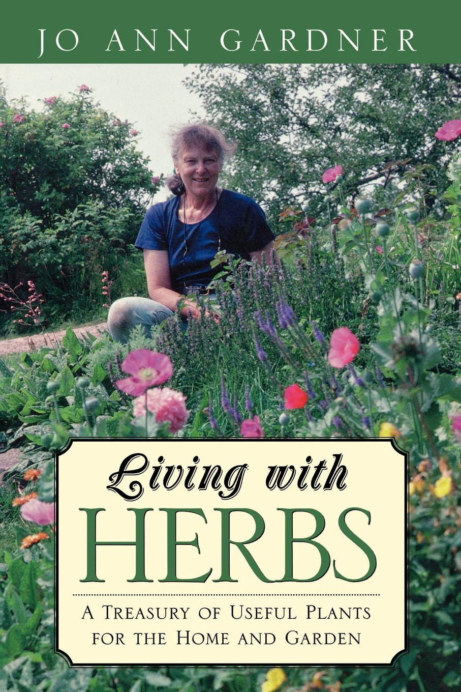 Living with Herbs book cover