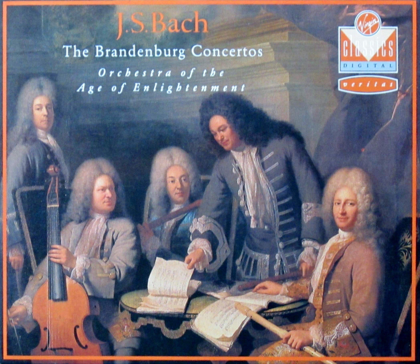 J.S. Bach: Brandenburg Concerti 1 2 3 4 5 6 (2 CD Box) (Virgin)