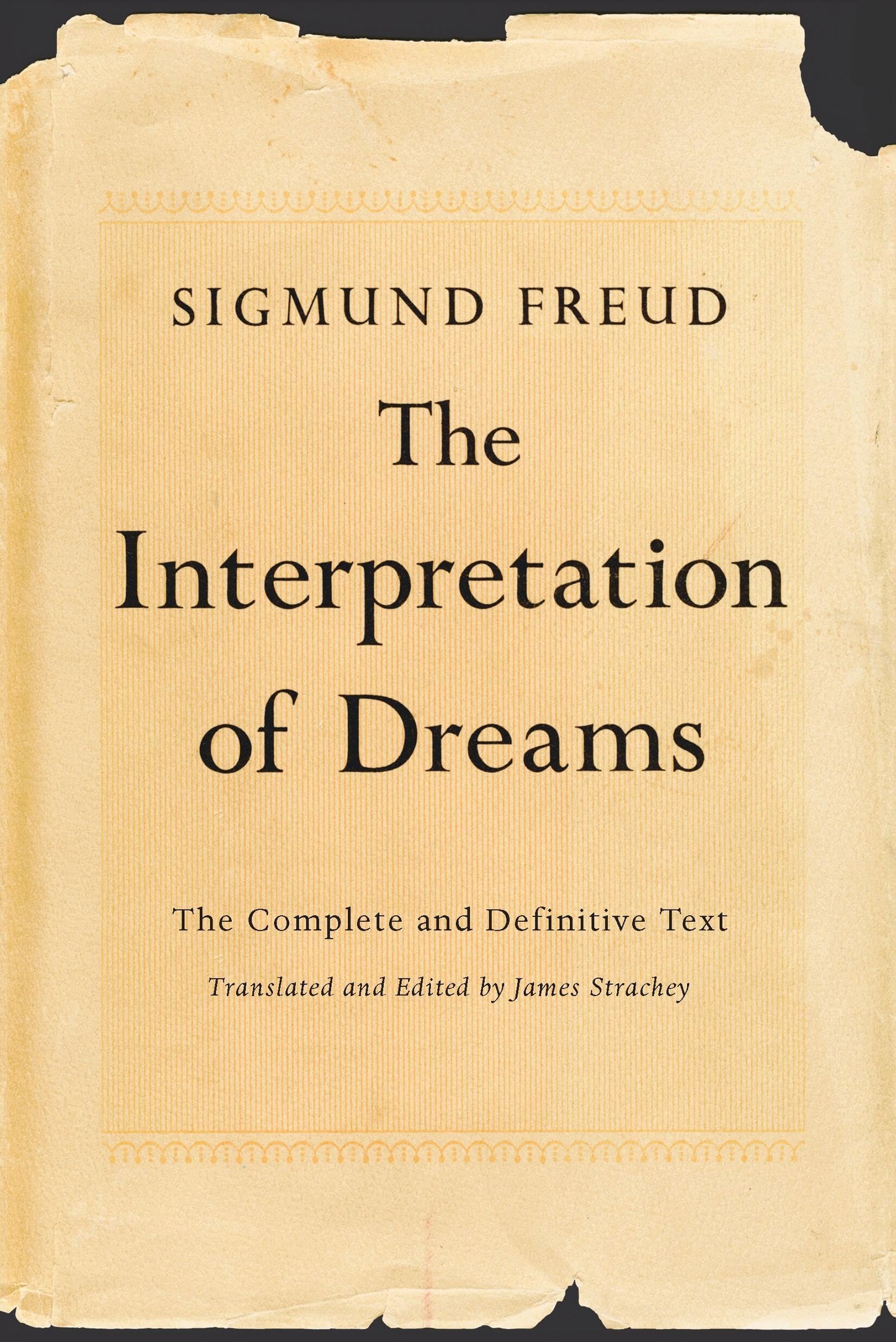 Interpretation of Dreams book cover