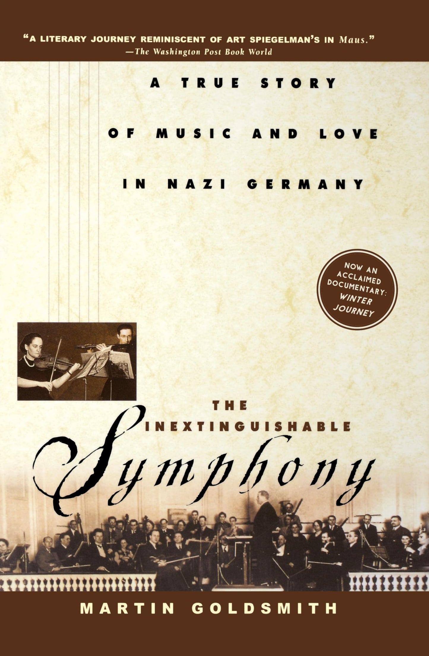 Inextinguishable Symphony: A True Story of Music and Love in Nazi Germany book cover