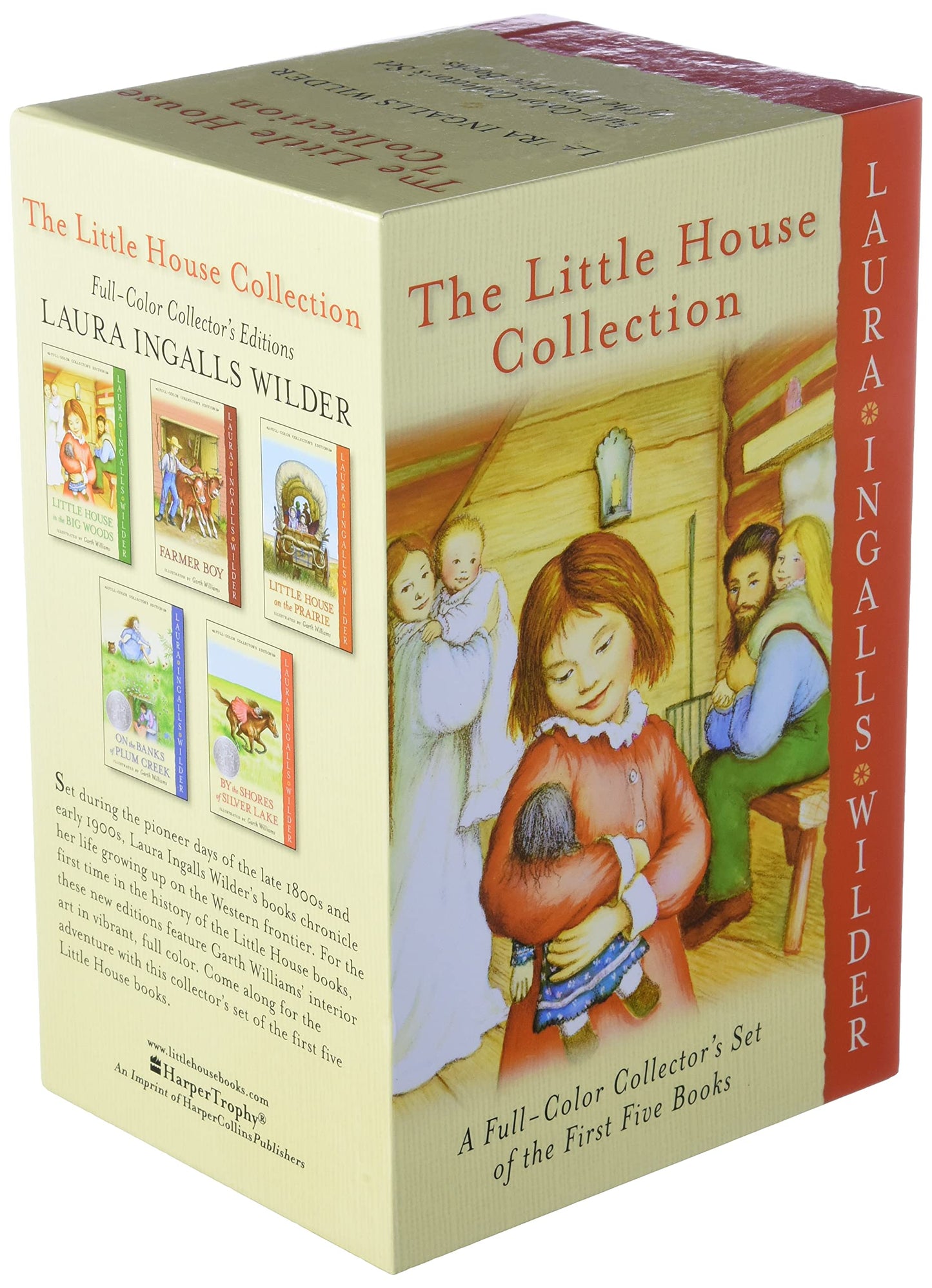 Little House 5-Book Full-Color Box Set: Books 1 to 5