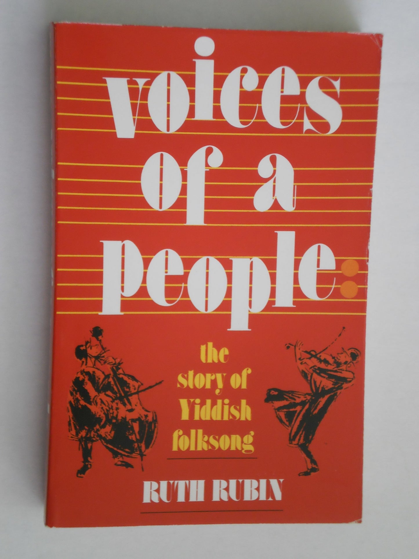 Voices of a People: The Story of Yiddish Folksong book cover