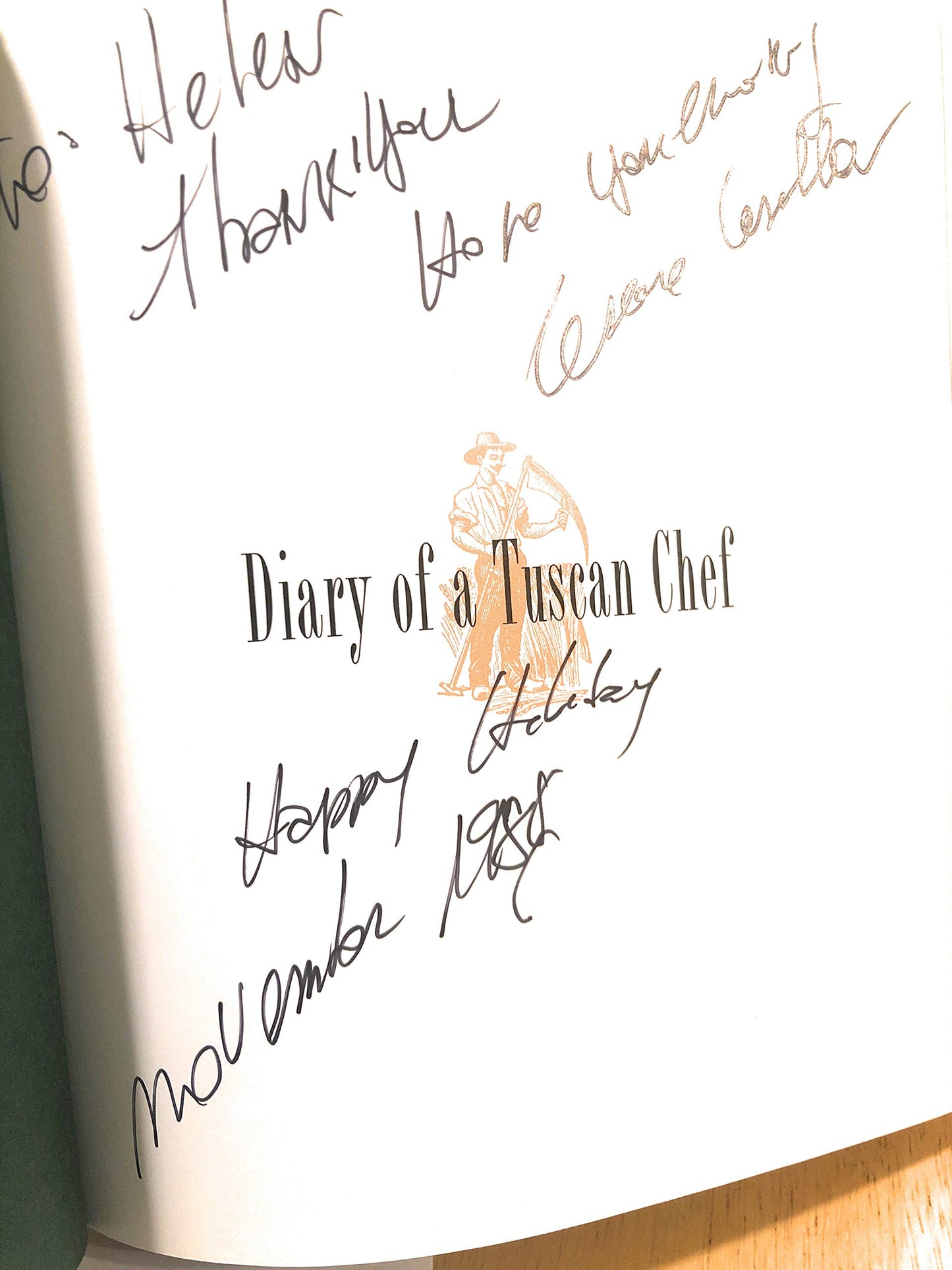 Diary of a Tuscan Chef book cover