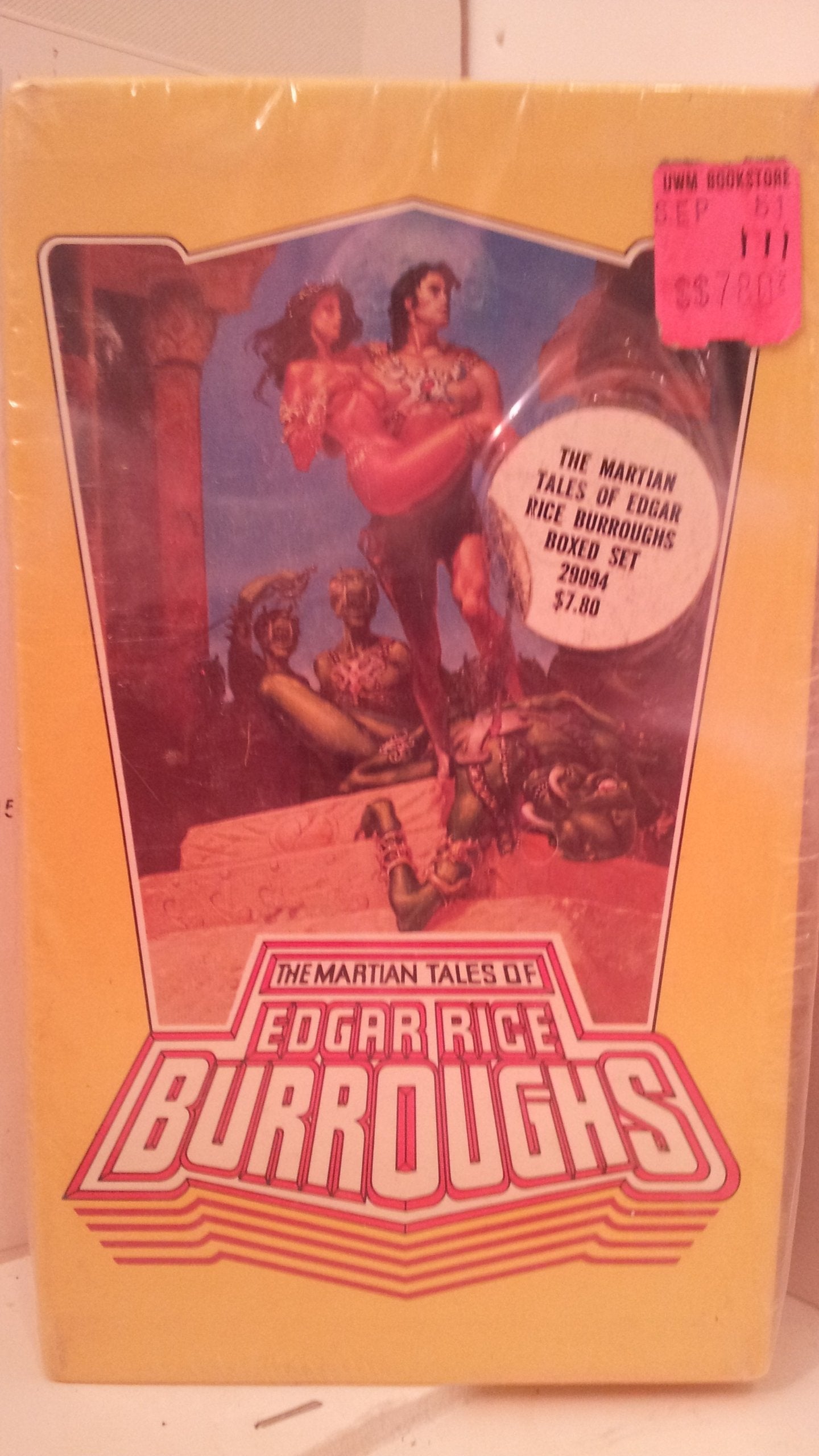 Martian Tales Trilogy (Barnes & Noble Library of Essential Reading): A Princess of Mars, the Gods of Mars, the Warlord of Mars (Customer-Specific) book cover