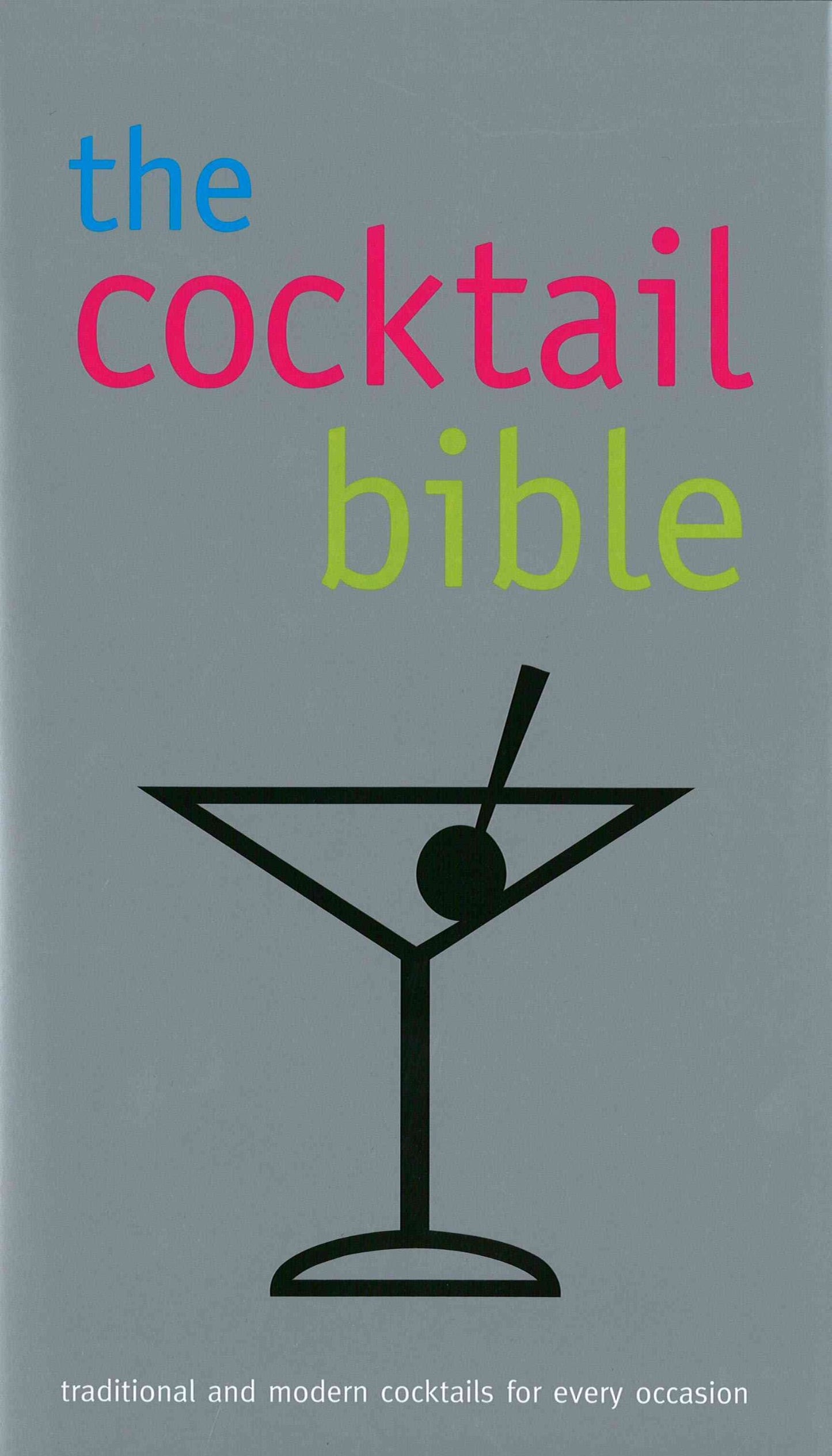 Cocktail Bible - Silver book cover
