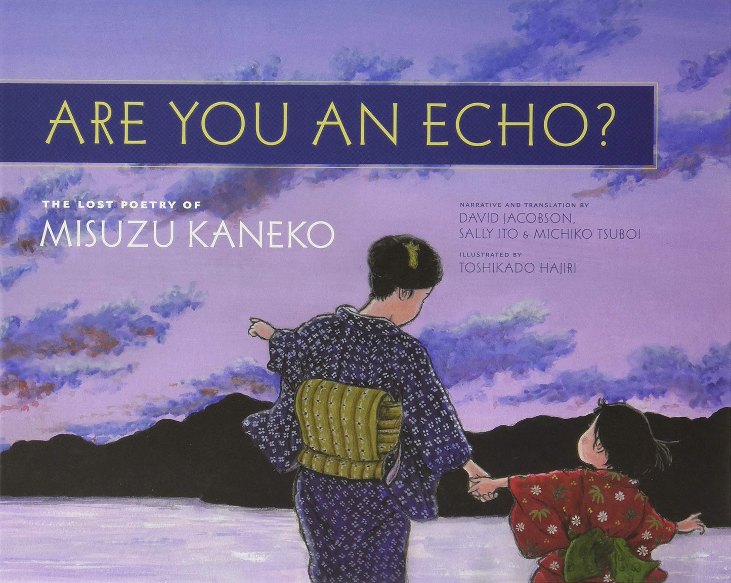 Are You an Echo?: The Lost Poetry of Misuzu Kaneko book cover