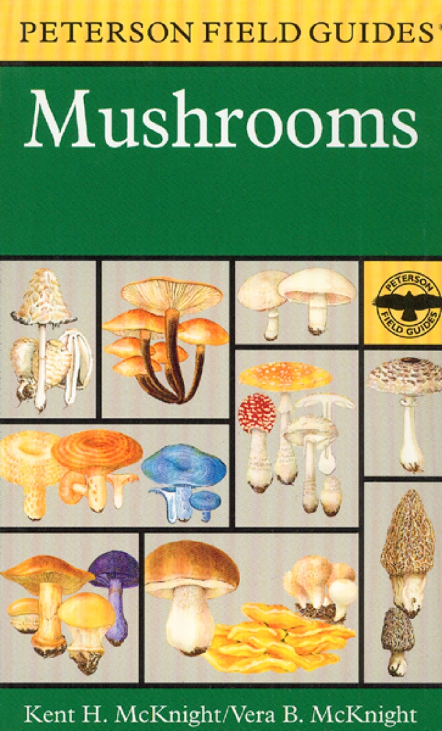 Peterson Field Guide to Mushrooms: North America book cover
