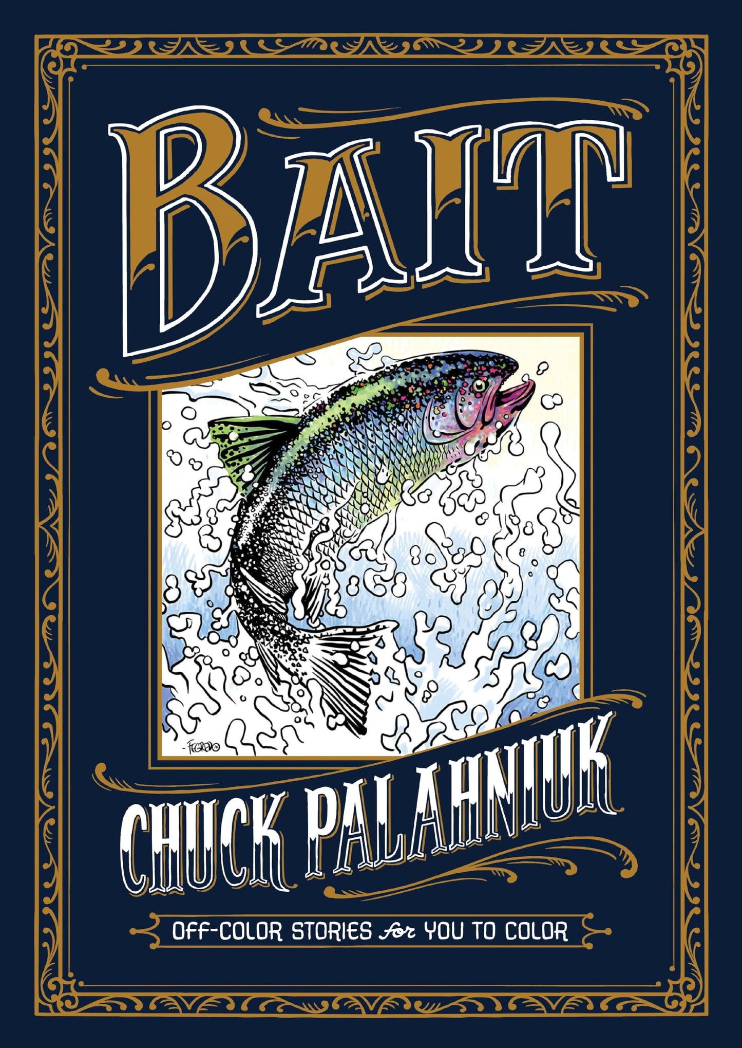 Bait: Off-Color Stories for You to Color book cover