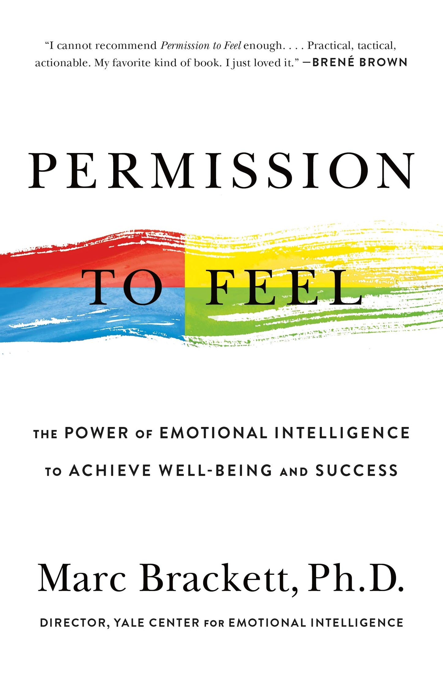 Permission to Feel: The Power of Emotional Intelligence to Achieve Well-Being and Success book cover