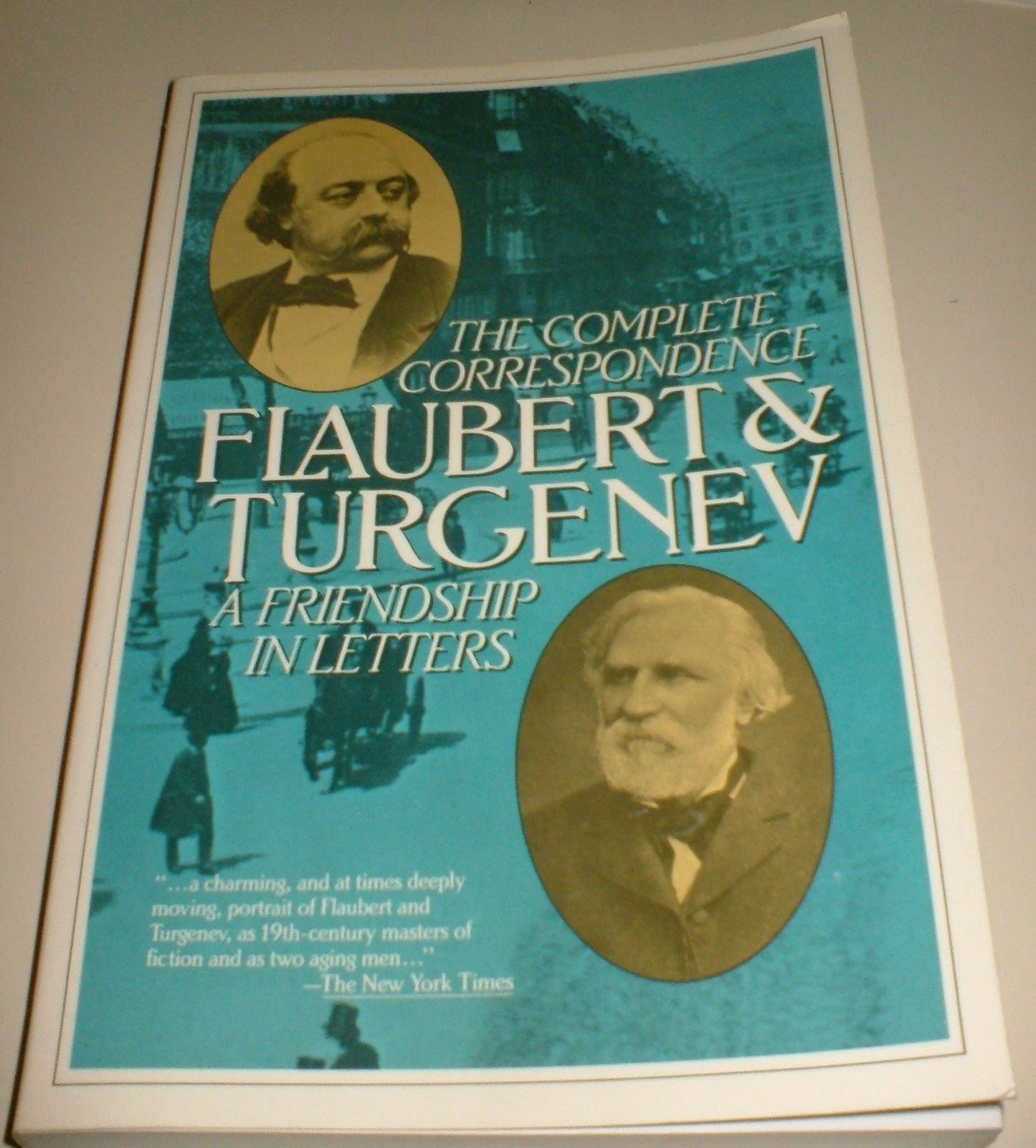 Flaubert and Turgenev book cover