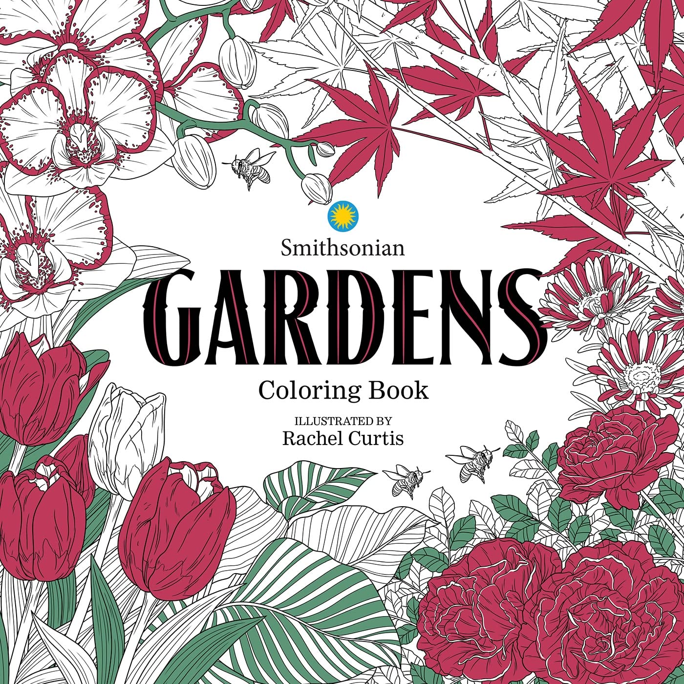 Gardens: A Smithsonian Coloring Book book cover