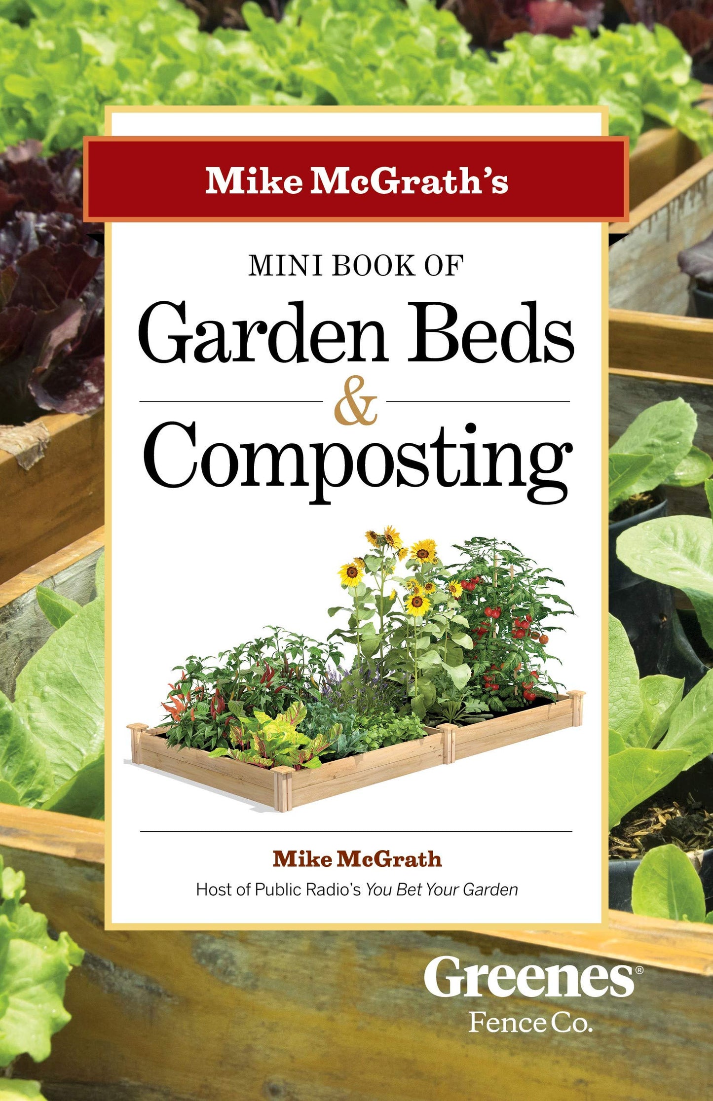Mike McGrath's Mini Book of Garden Beds & Composting book cover