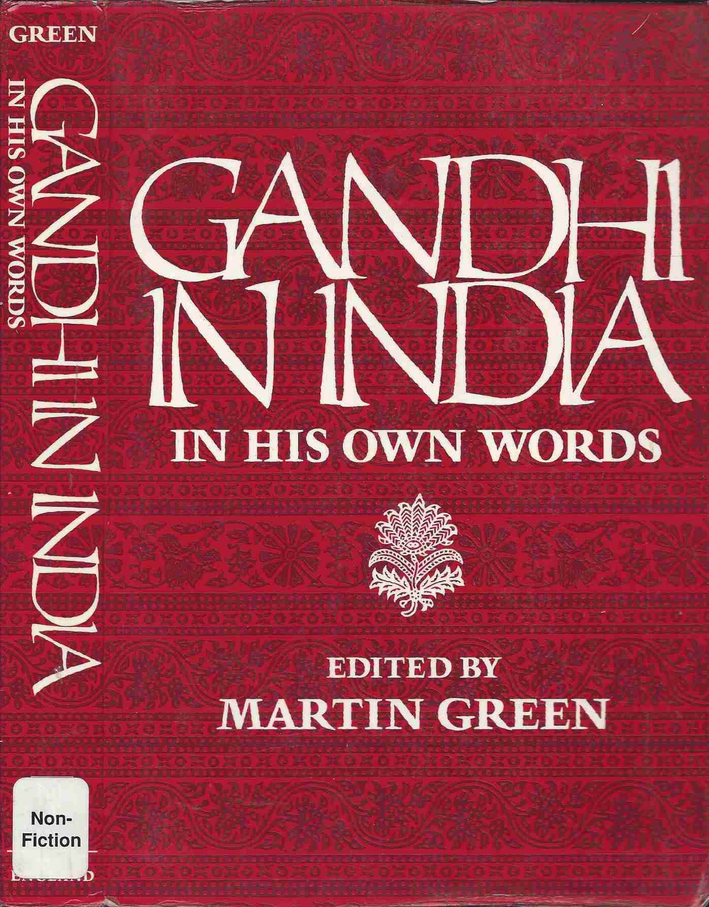 Gandhi in India book cover