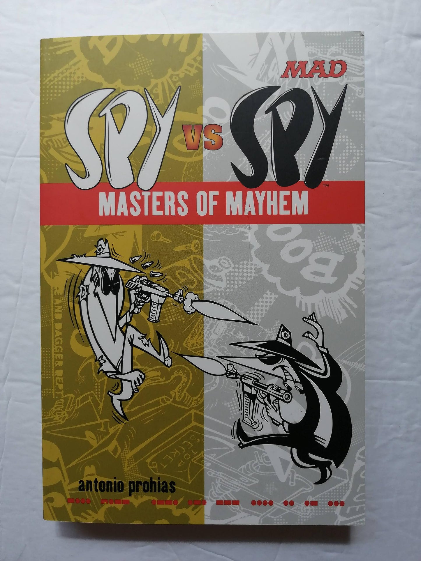Spy Vs Spy Masters of Mayhem book cover