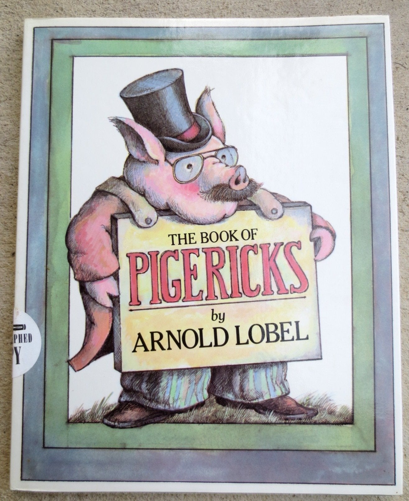 Book of Pigericks: Pig Limericks book cover