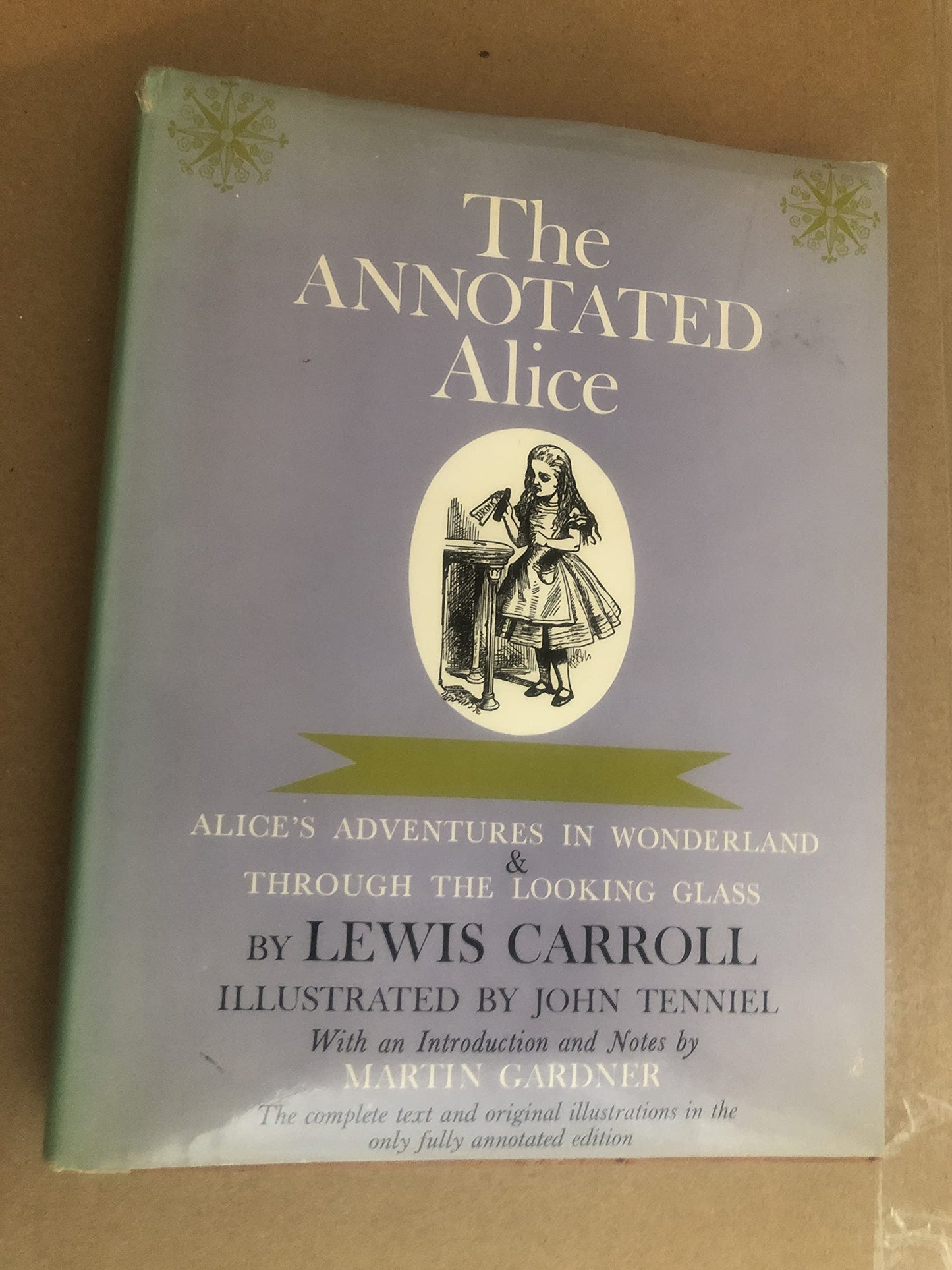Annotated Alice book cover