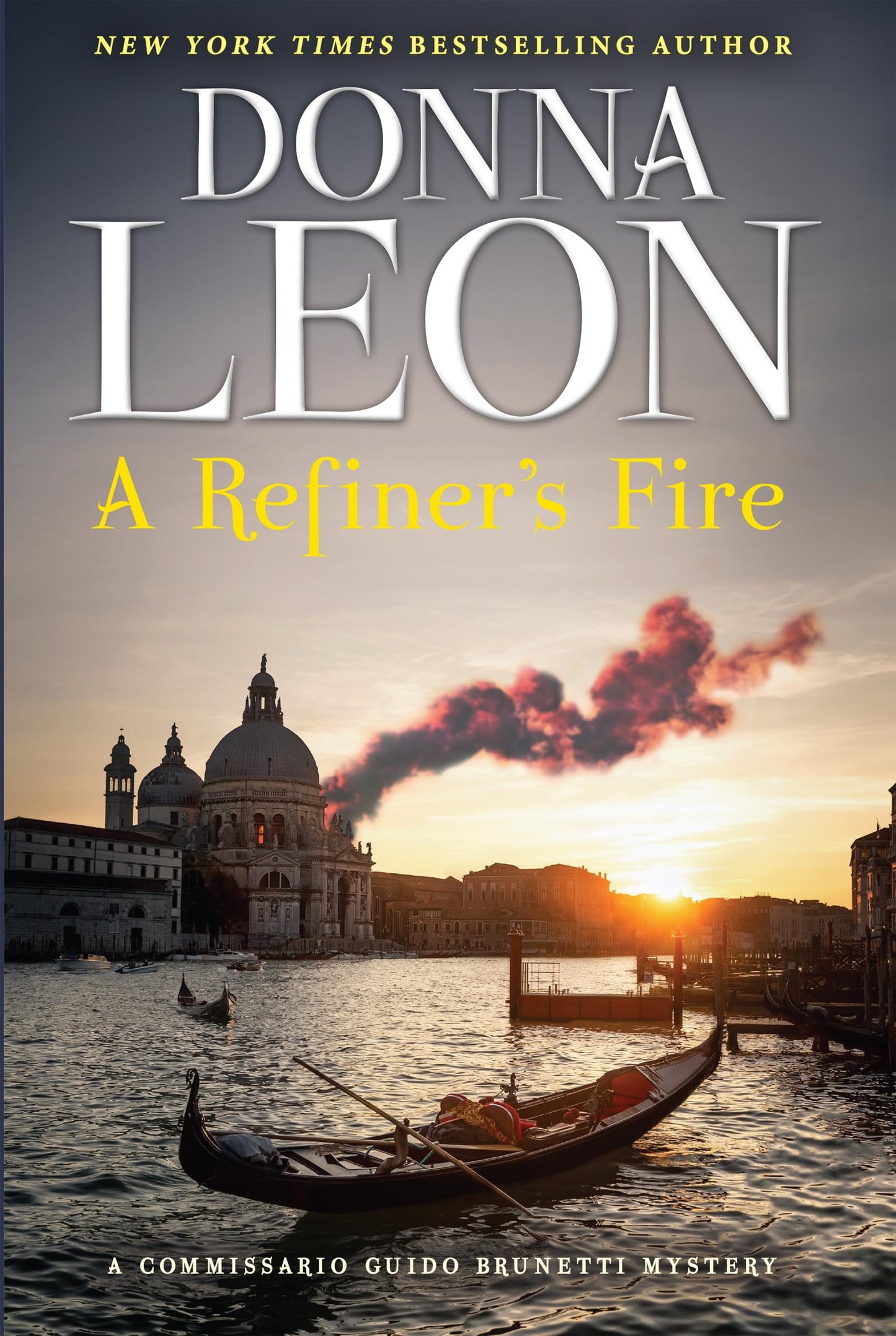 Refiner's Fire: A Commissario Guido Brunetti Mystery book cover
