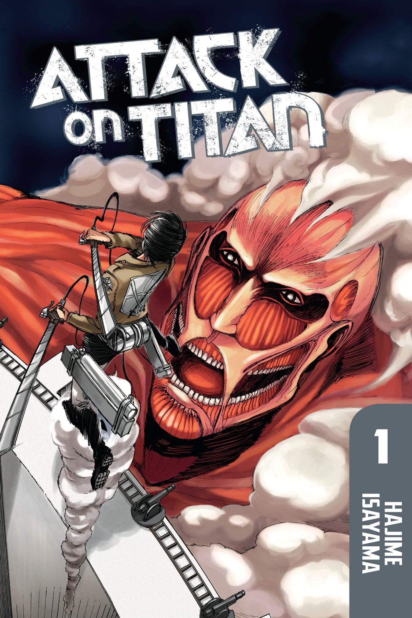 Attack on Titan 1 book cover