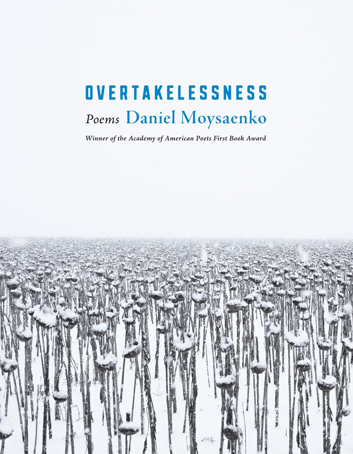 Overtakelessness: Poems book cover