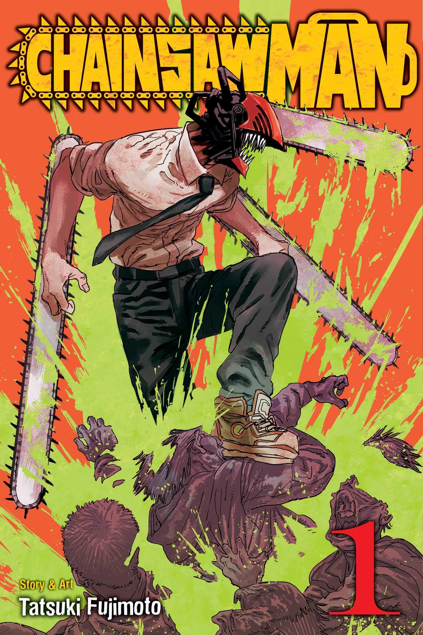 Chainsaw Man 1 book cover