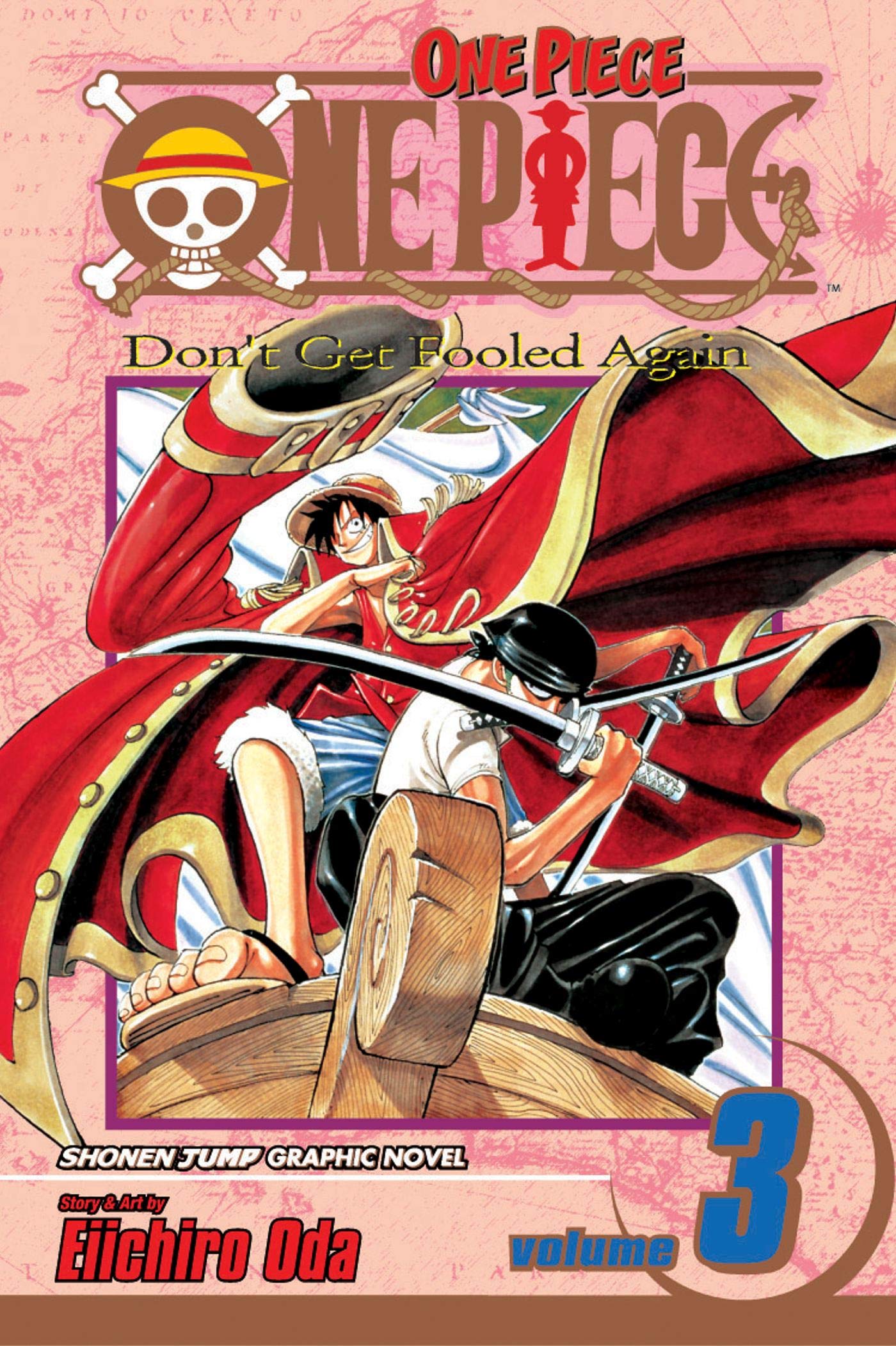 One Piece Volume 3 book cover