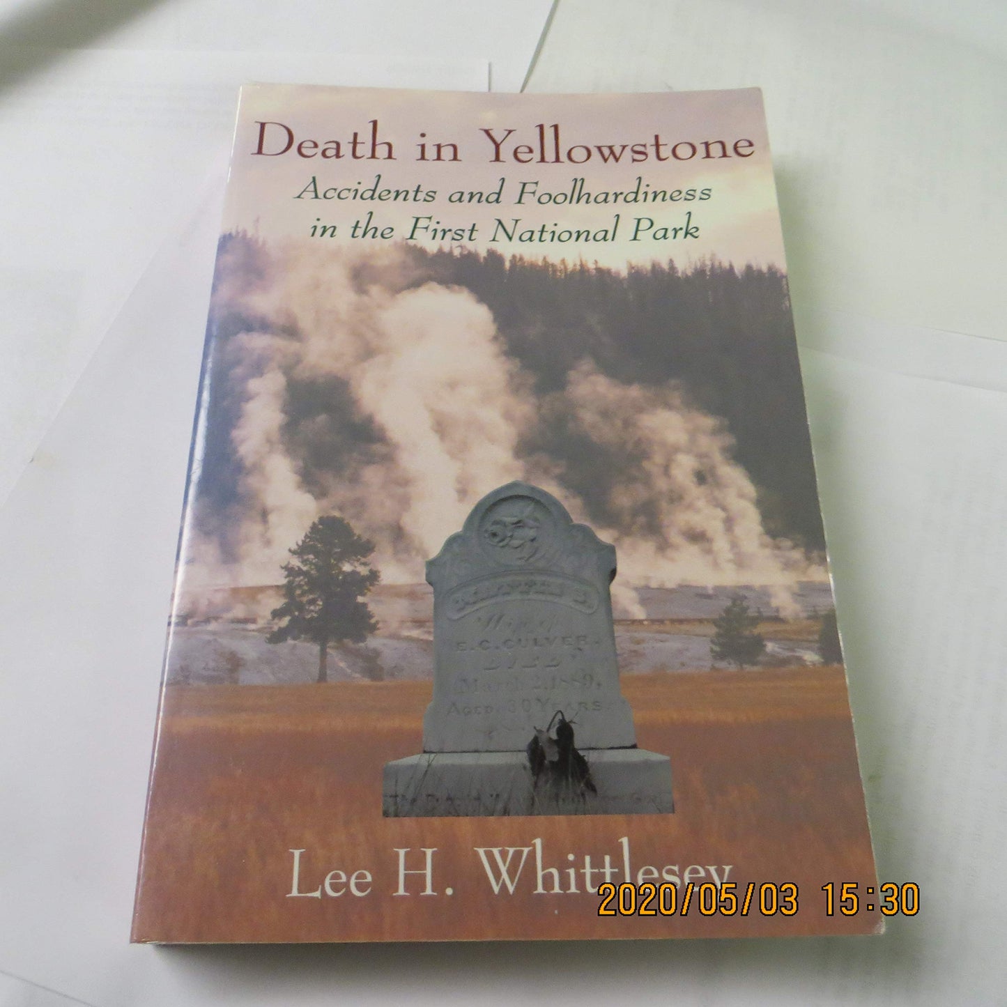 Death in Yellowstone: Accidents and Foolhardiness in the First National Park book cover