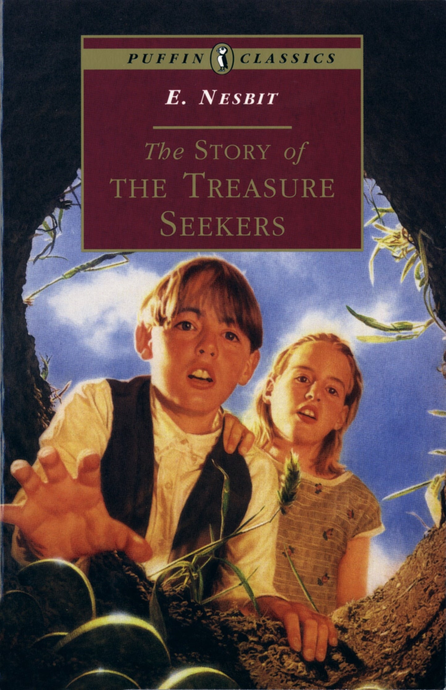 The Story of the Treasure Seekers: Complete and Unabridged (Puffin Classics) book cover