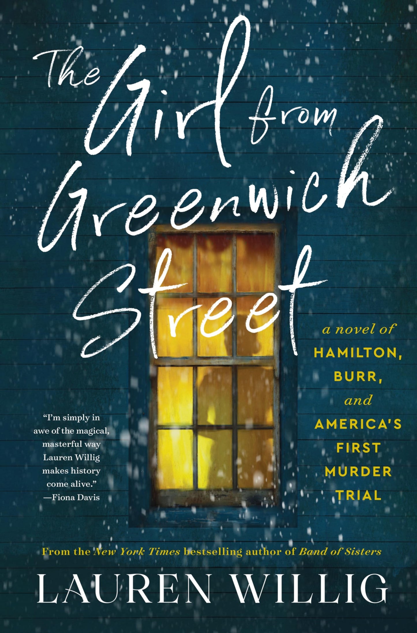 Girl from Greenwich Street: A Novel of Hamilton, Burr, and America's First Murder Trial book cover