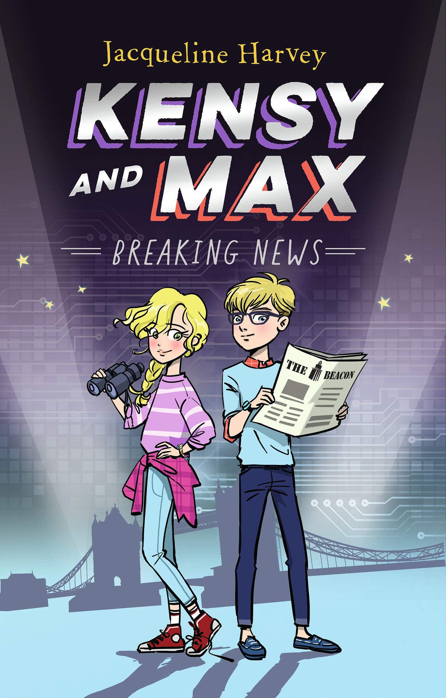 Breaking News (Kensy and Max Book 1) book cover