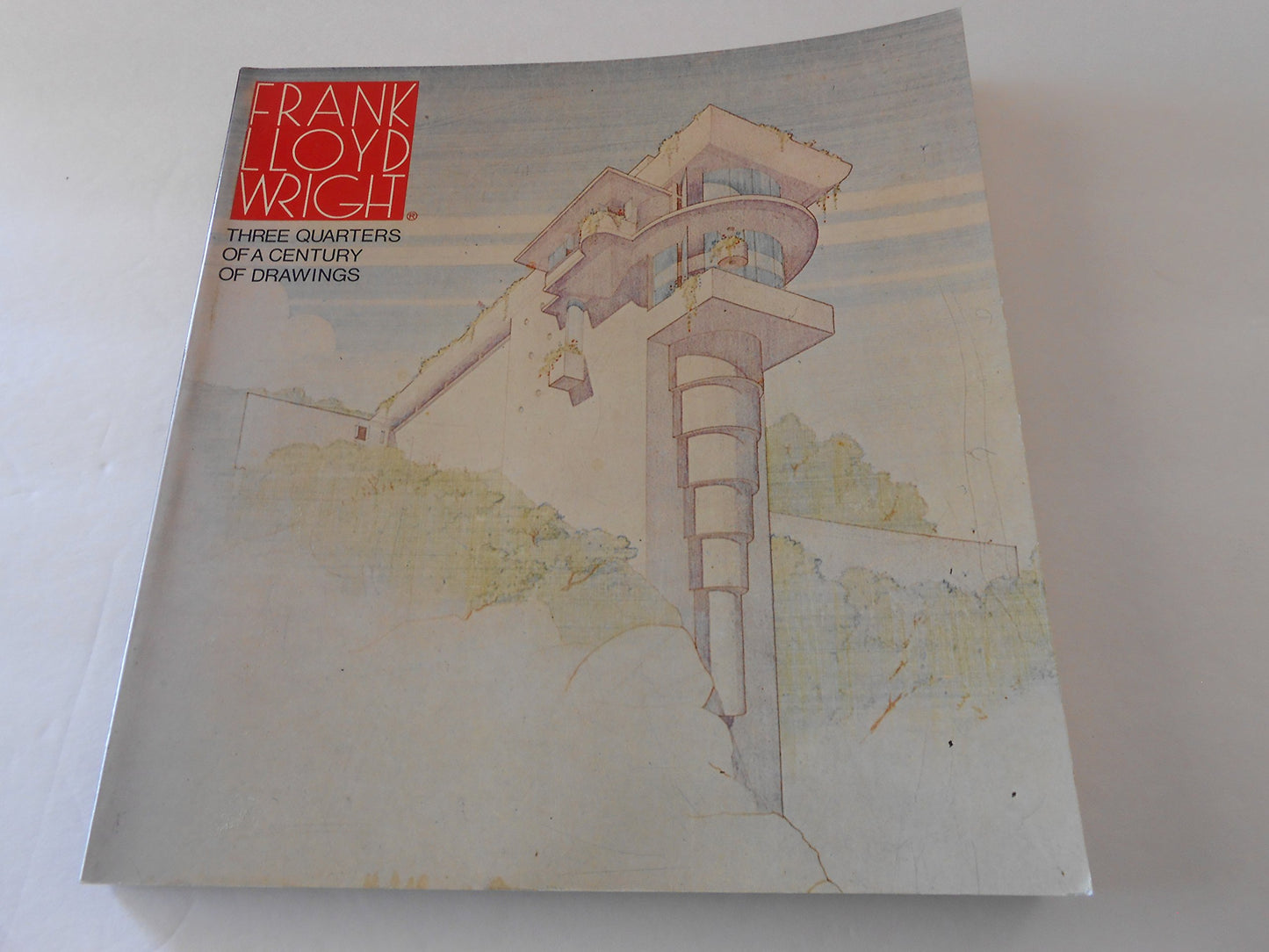 Frank Lloyd Wright - Three Quarters of a Century of Drawings book cover