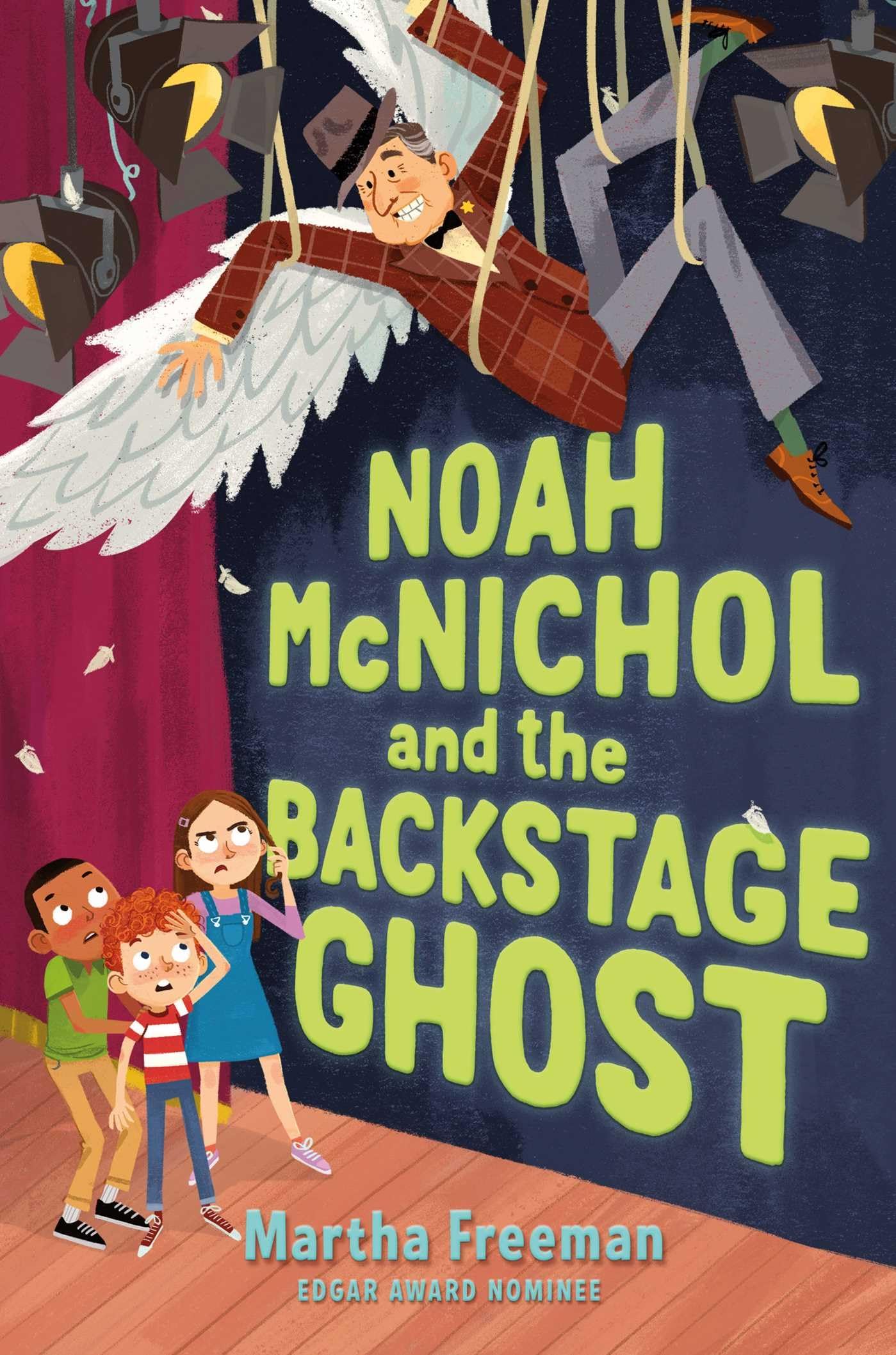 Noah McNichol and the Backstage Ghost book cover