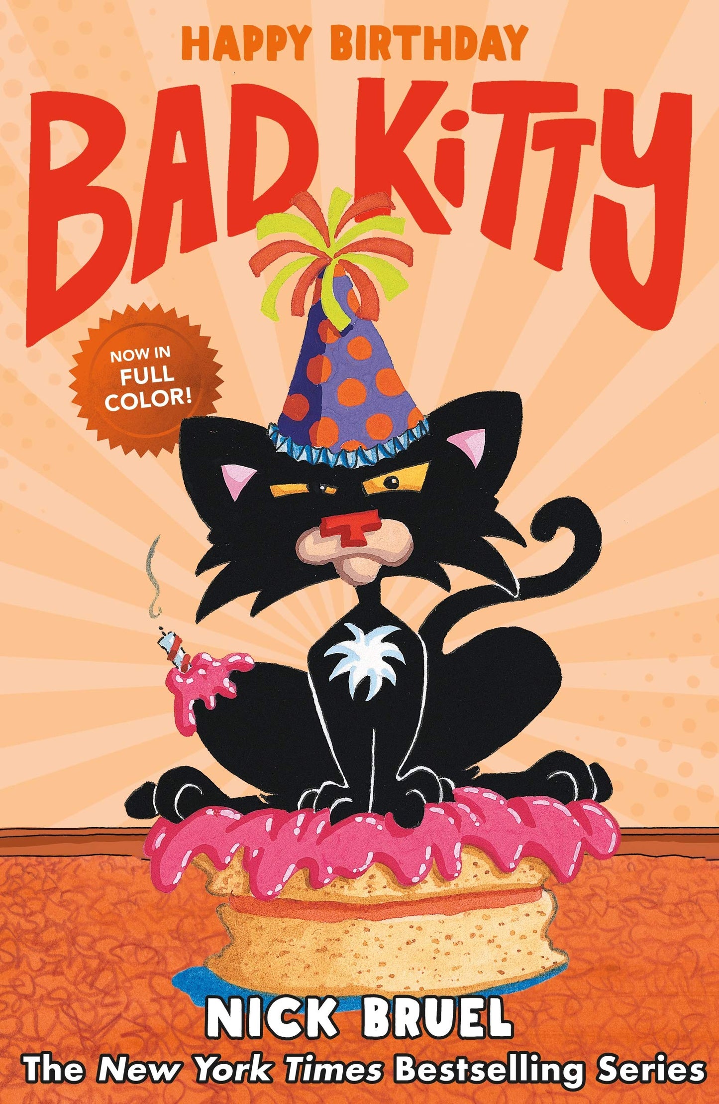 Happy Birthday, Bad Kitty (Graphic Novel) book cover