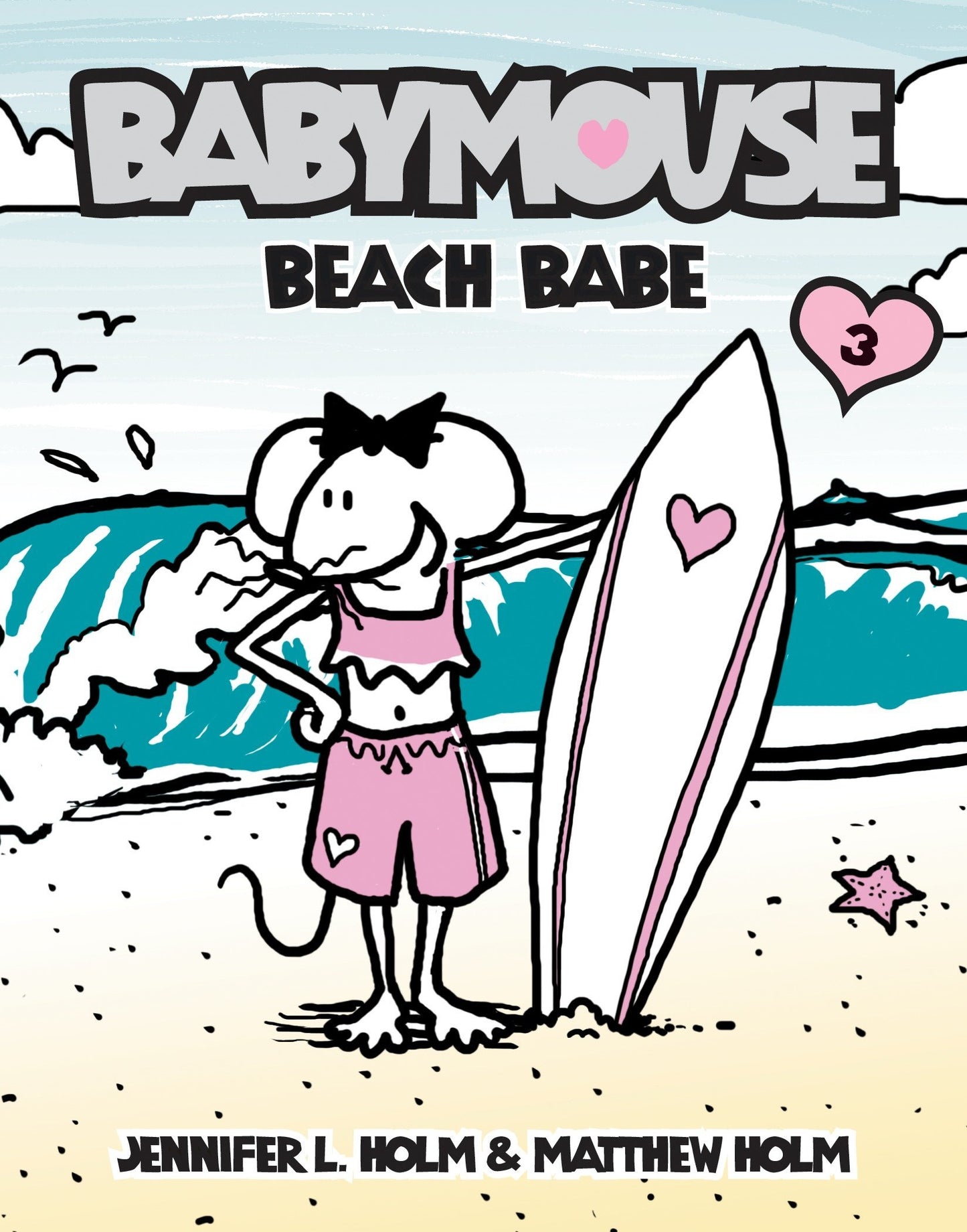 Babymouse #3: Beach Babe book cover