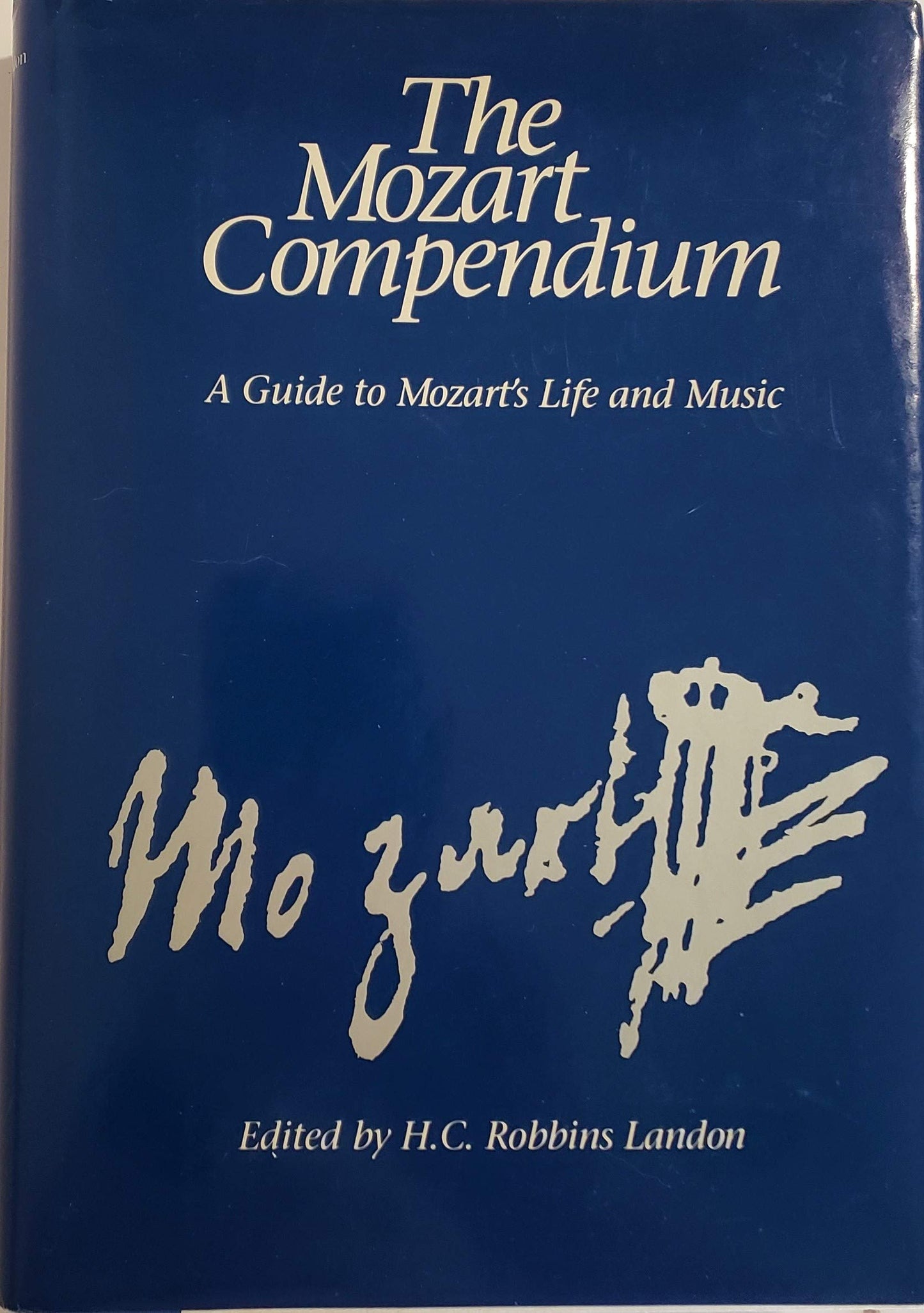 Mozart Compendium: A Guide to Mozart's Life and Music (American) book cover