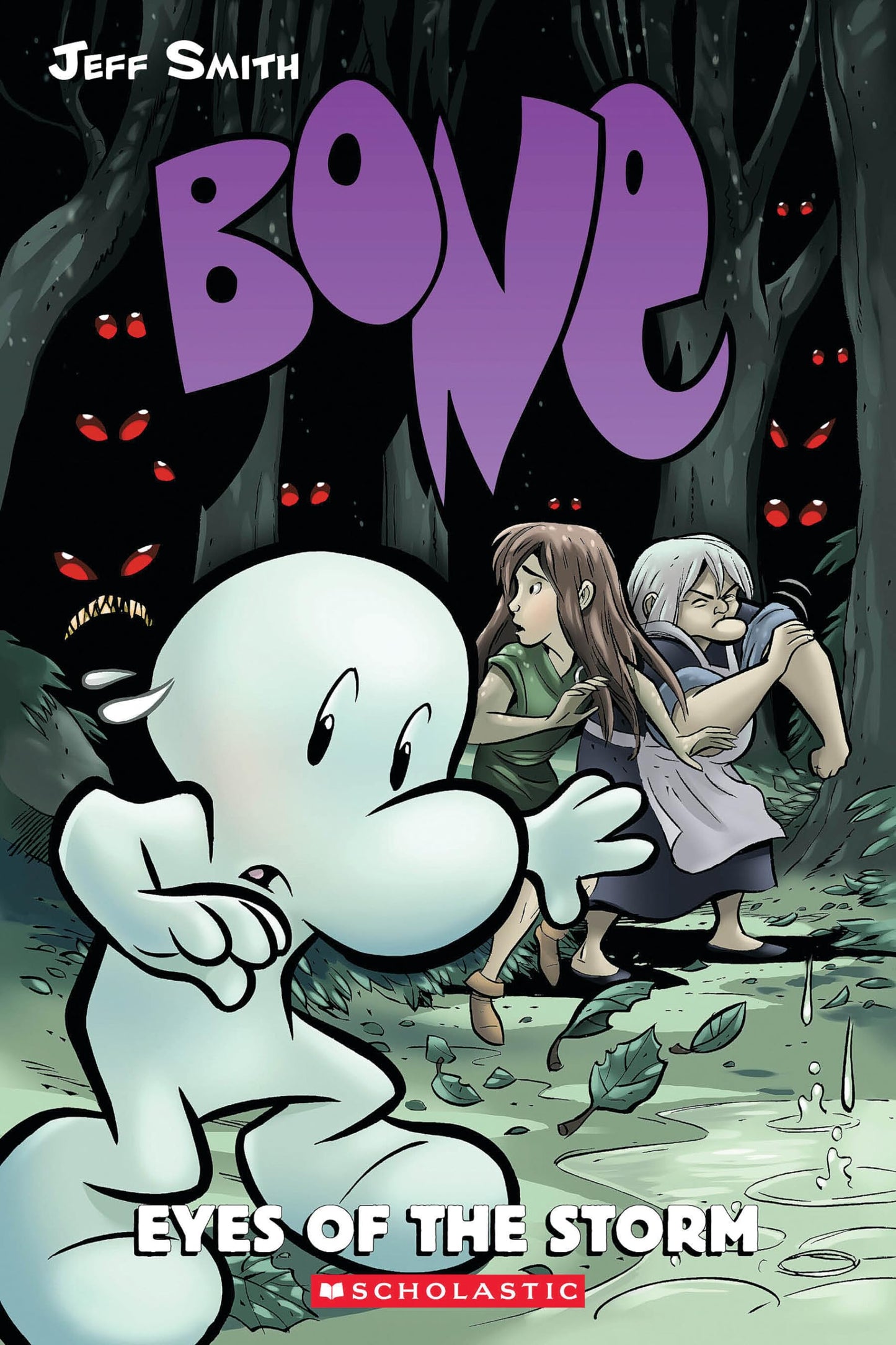 Eyes of the Storm: A Graphic Novel (Bone #3): Eyes of the Stormvolume 3 book cover