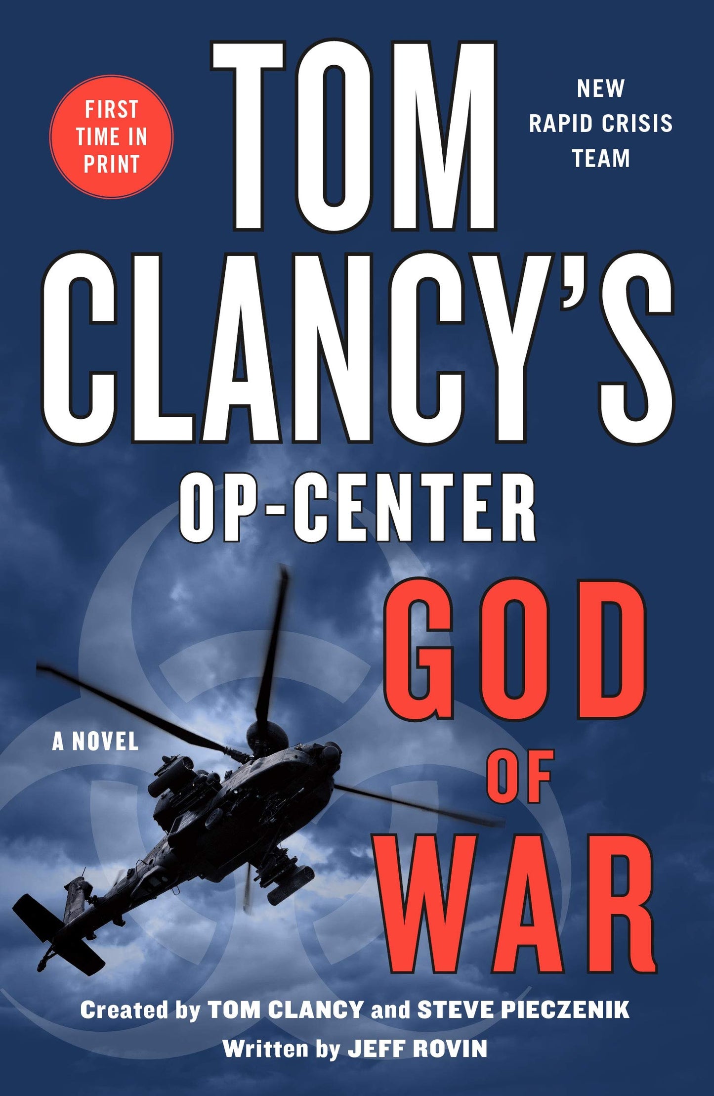 Tom Clancy's Op-Center: God of War book cover