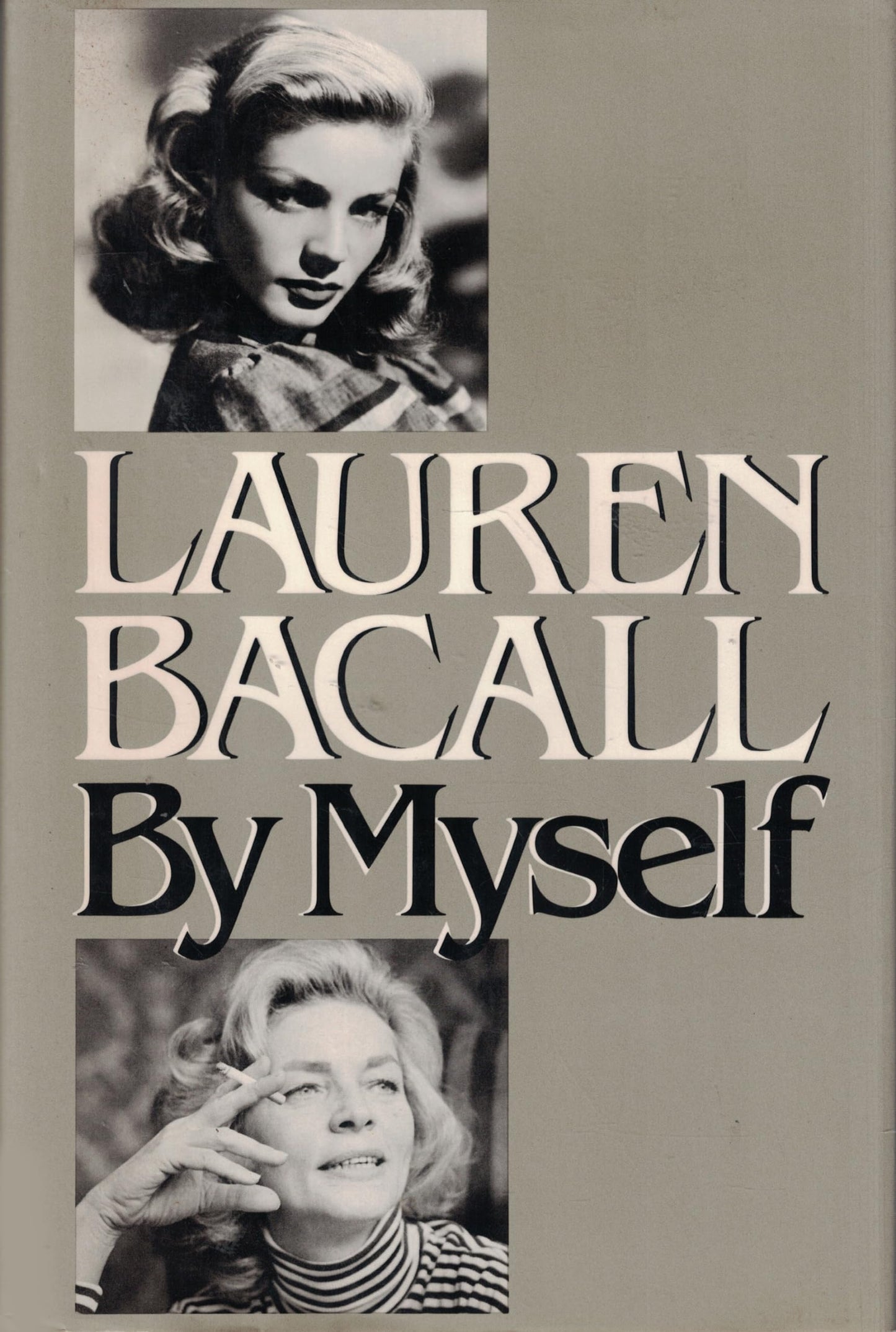 Lauren Bacall by Myself book cover