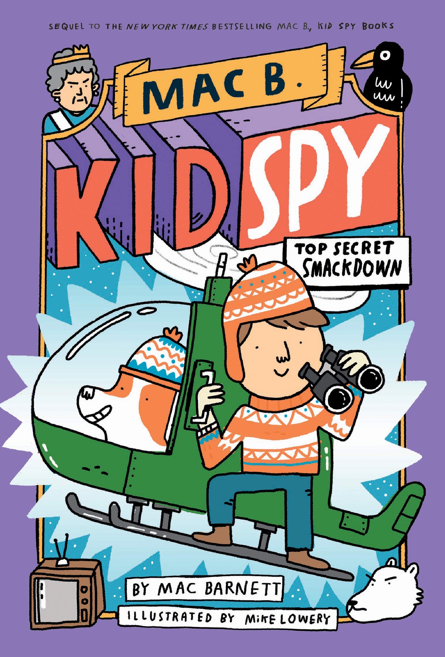 Top Secret Smackdown (Mac B., Kid Spy #3) book cover
